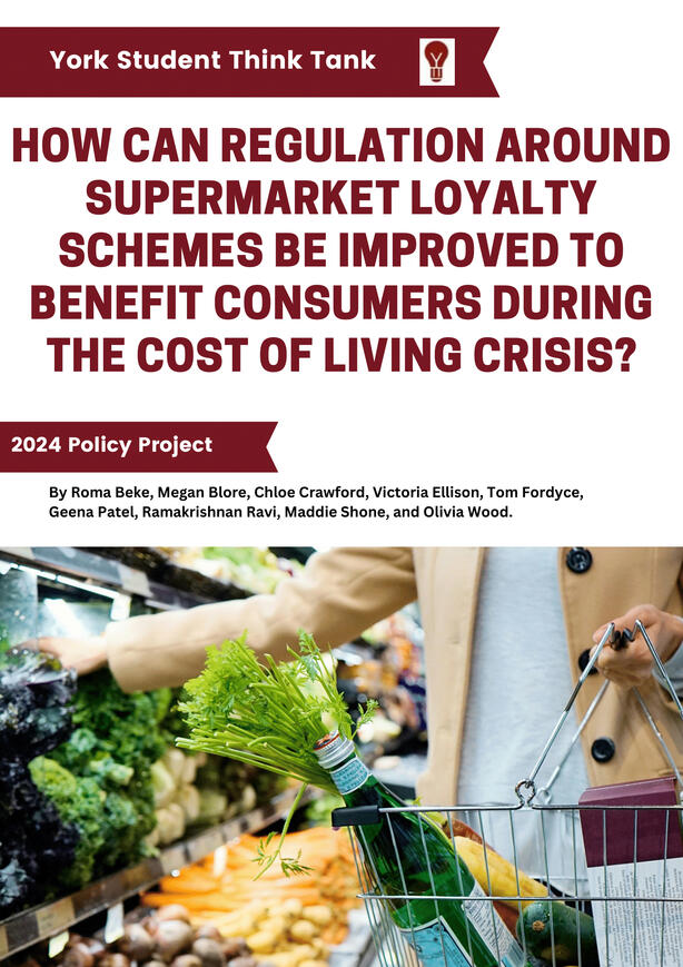 Cover page of the latest policy paper